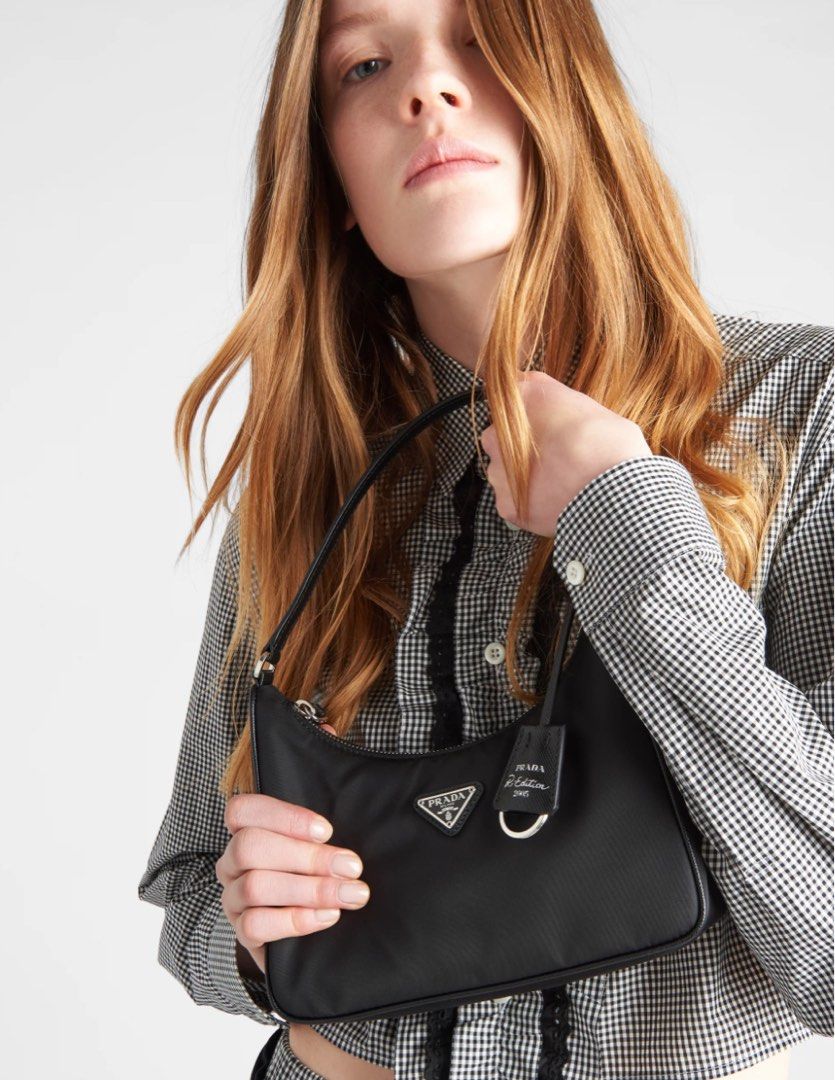 Prada Re-Edition 2005 Re-Nylon mini bag, Luxury, Bags & Wallets on
