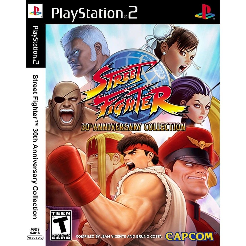 PS2 CD DVD GAMES] Street Fighter Anniversary Collection, Video Gaming,  Video Games, PlayStation on Carousell