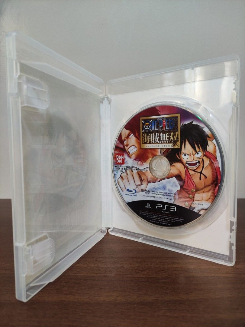 PS3 One Piece Pirate Warriors (Category: PlayStation) located in San Mateo. Submitted by jjdtoyz (Listing ID 1295301057, Image 2). Description: PS3 One Piece Pirate Warriors * Very good Condition * NTSC-J * Original Payment: Gcash / BDO Shipping: Lalamove / JRS Location: San Mateo Rizal / Marikina.