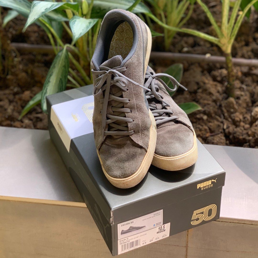 PUMA SUEDE quiet shade golf shoes, Sports Equipment, Sports