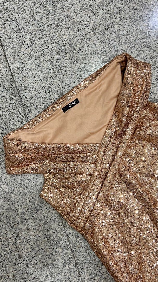 Quiz Off Shoulder Rose Gold Shimmer Sequins Gown Dress, Women's Fashion, Dresses & Sets, Evening Dresses & Gowns on Carousell Quiz Off Shoulder Rose Gold Shimmer Sequins Gown Dress, Women's Fashion, Dresses & Sets, Evening Dresses & Gowns on Carousell