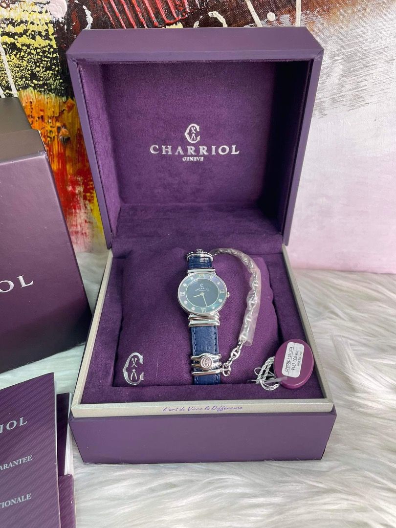 SALE ST. TROPEZ CHARRIOL (Category: Luxury Watches) located in Quezon City. Submitted by hellopatchi (Listing ID 1295251747, Image 2). Description: Brand New 43,500 Each.