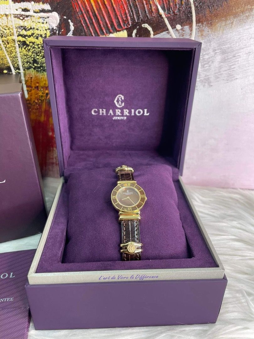 SALE ST. TROPEZ CHARRIOL (Category: Luxury Watches) located in Quezon City. Submitted by hellopatchi (Listing ID 1295251747, Image 1). Description: Brand New 43,500 Each.