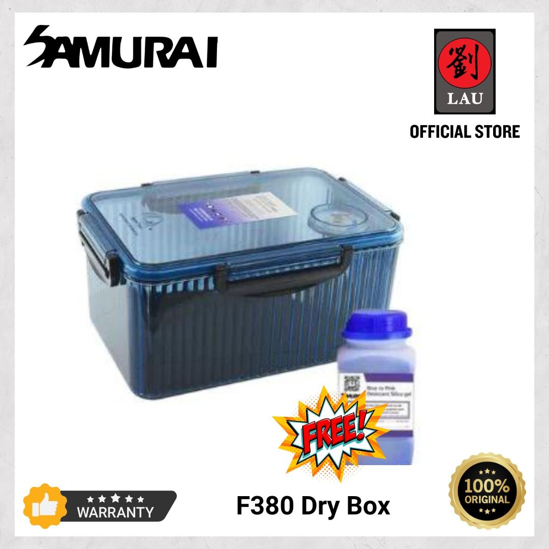Samurai Dry Box F380 FREE Blue Silica Gel Bottle (500g) + Case62863088898691110