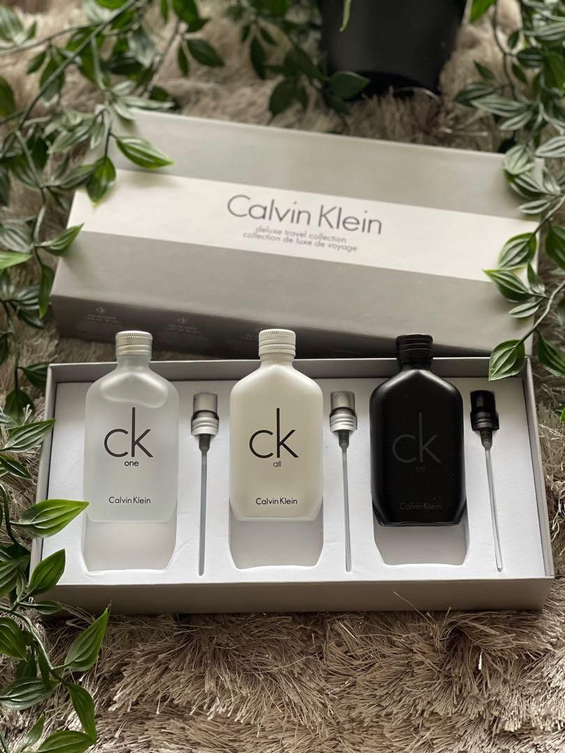 SET PERFUME ORIGINAL REJECTED Calvin Klein Miniature Set 3 in 1 Beauty Personal Care Fragrance Deodorants on Carousell