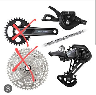 SHIMANO DEORE super great M6100 MTB