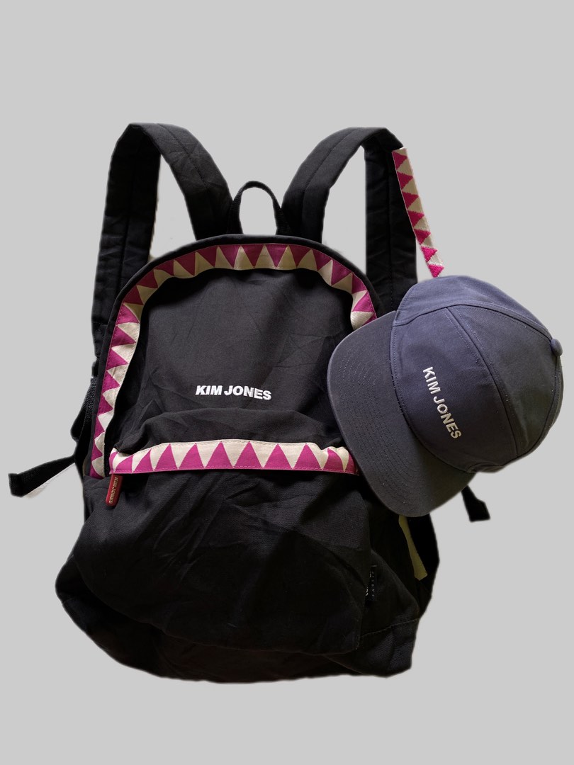 SS18 KIM JONES x GU BACKPACK CAMP CAP