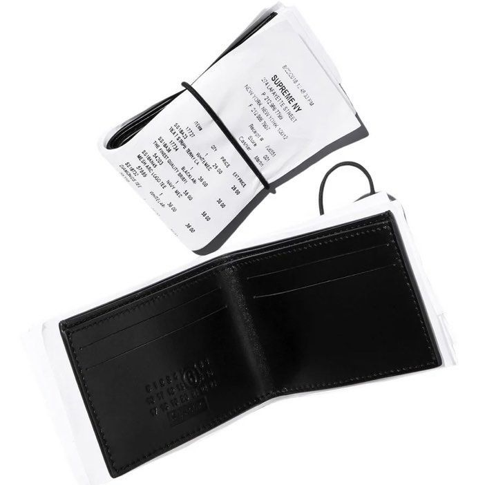 Supreme × MM6 Maison Margiela Wallet Supreme MM6 Maison Margiela Receipt Wallet, Luxury, Bags & Wallets