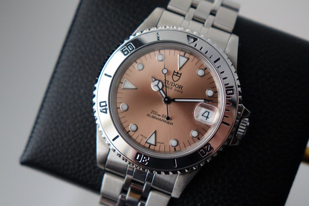 Tudor Submariner 75190 salmon dial, Luxury, Watches on Carousell