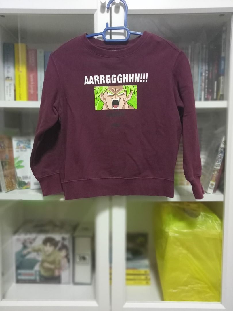 Uniqlo X Dragon Ball Super Broly Sweater Kids 120