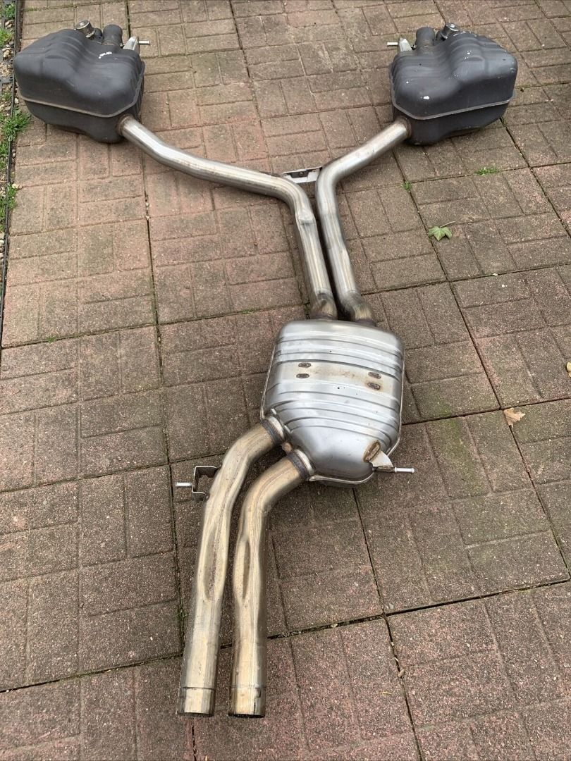 Used Audi RS4 & RS5 (B8) stock exhaust system for sale., Car