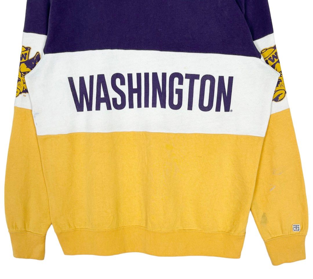 Yellow uw sweatshirt outlet