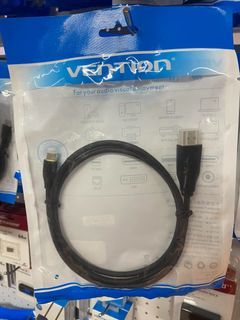 Vention 1 Meter USB-C Male to Display Port Male 8K HD Cable Black CGYBF