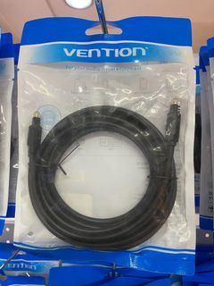 Vention 3 Meters Optical Fiber Audio Cable Black - Vention BAEBI