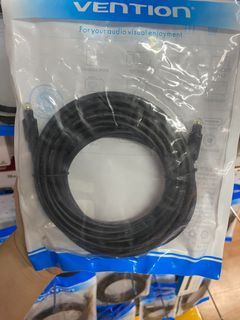 Vention 5 Meters Optical Fiber Audio Cable Black - Vention BAEBJ