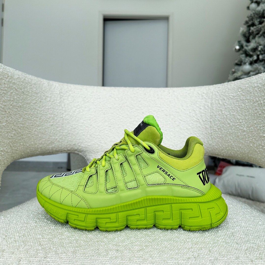 Versace men's running shoes hotsell