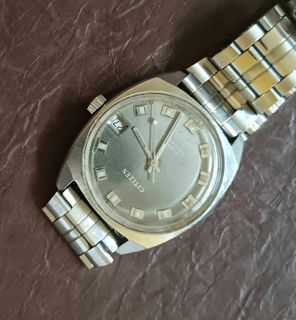 Vintage CITIZEN Parawater 21 Jewels 63-1230, Hand Winding, Mechanical Men's Wrist Watch