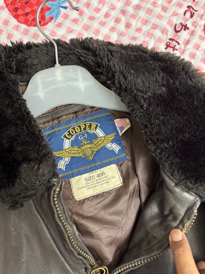 VINTAGE TYPE G1 COOPER FLIGHT JACKET, Hobbies & Toys, Collectibles