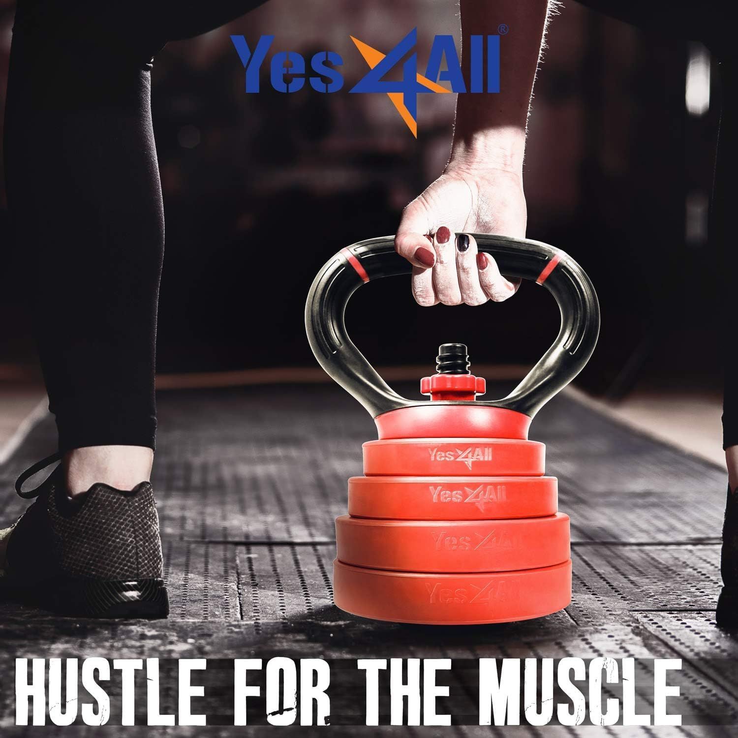 Yes4all adjustable kettlebell handle online