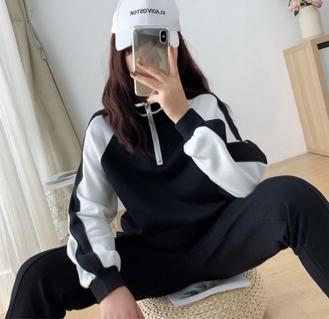 2 COLORS Stylenanda Baseball Zipper Bomber Jacket Women s Fashion Coats Jackets and Outerwear on Carousell