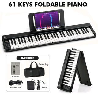 61 Keys Foldable Piano