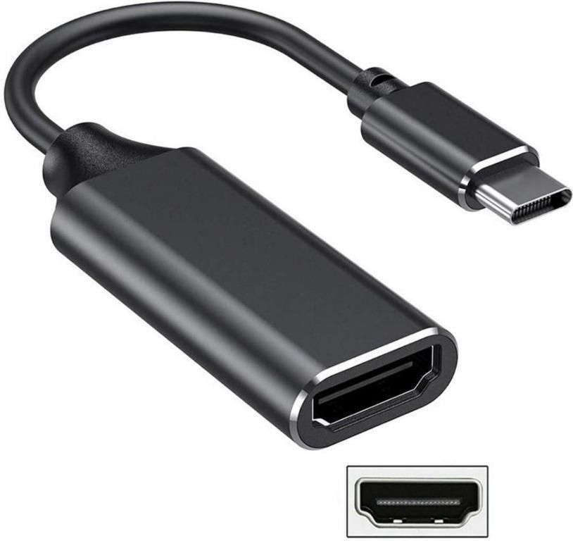 856 USB C Type C to HDMI Adapter USB 3.1 Type C Male to HDMI Female
