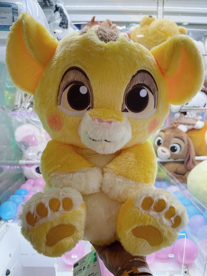 全新有牌 Disney Lion King Simba 獅子王 辛巴 BB 大公仔 景品 送禮, 興趣及遊戲, 玩具 & 遊戲類 ...