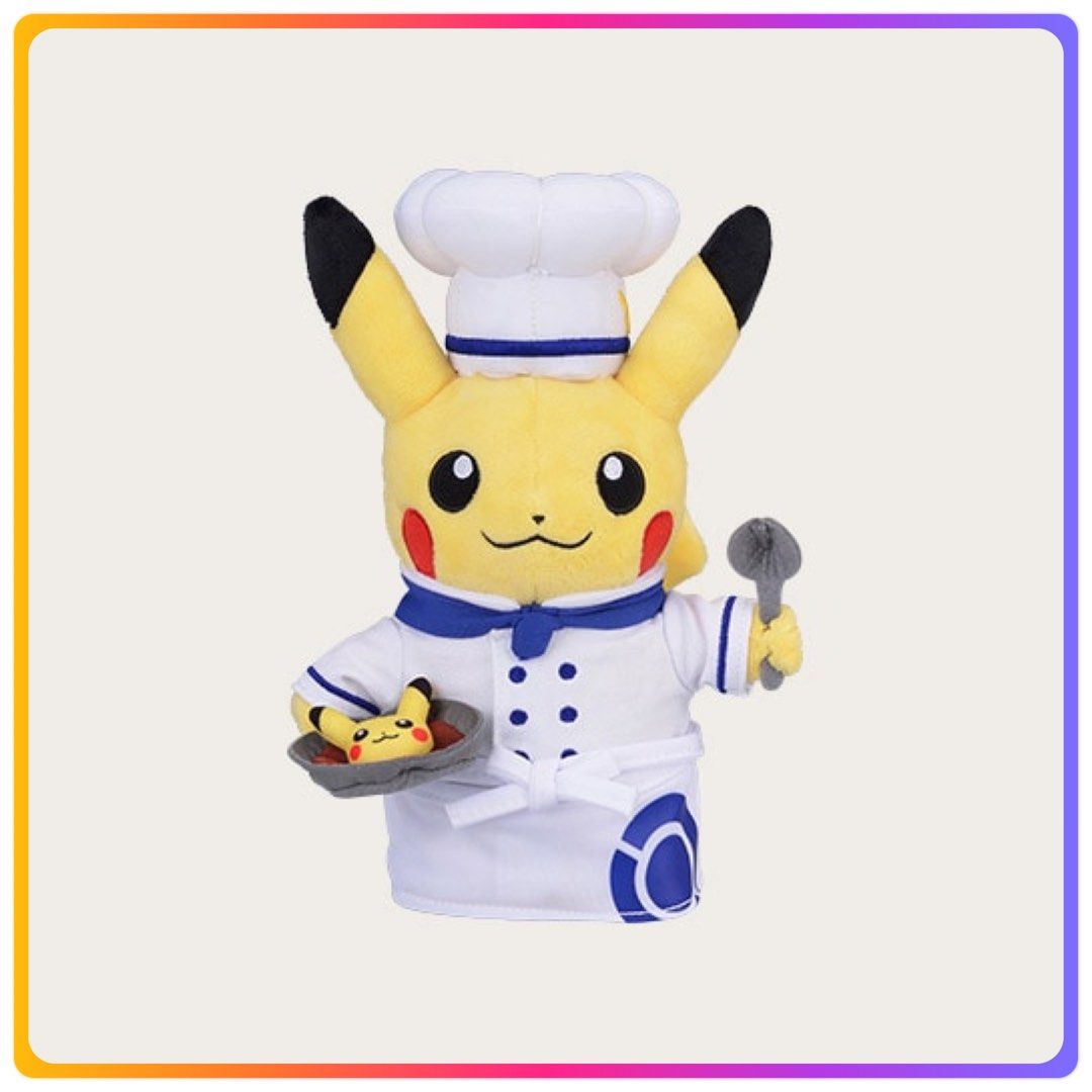 日版 Pikachu 毛公仔, 興趣及遊戲, 玩具 & 遊戲類 - Carousell