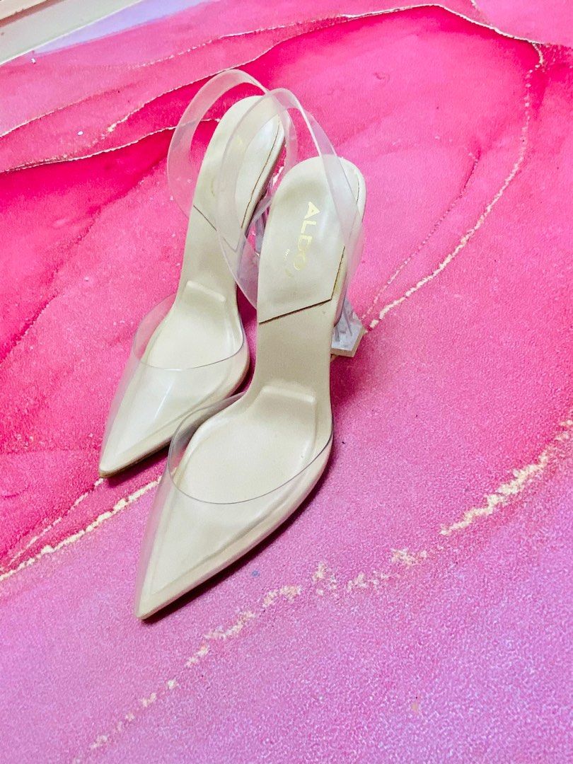 Transparent heels aldo shop