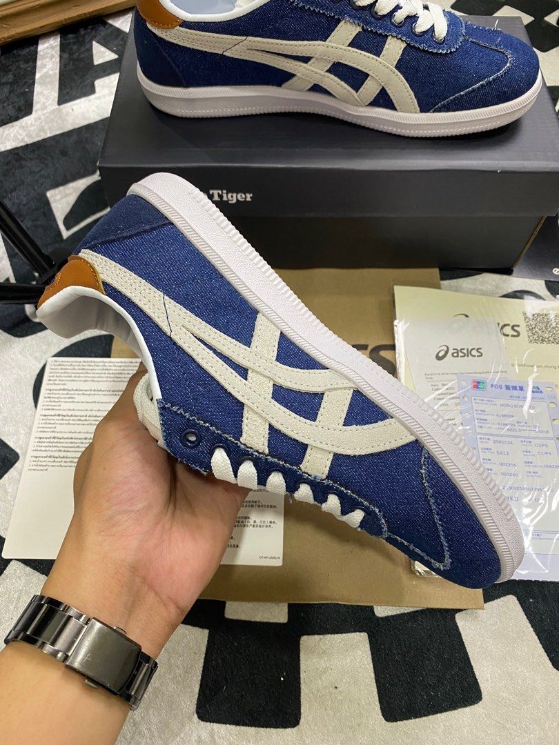 ASICS ONITSUKA TIGER TOKUTEN NAVY BLUE SIZE 40 41 42 43 44 RM85.00 DAPAT JAJAN MACAM DALAM GAMBAR