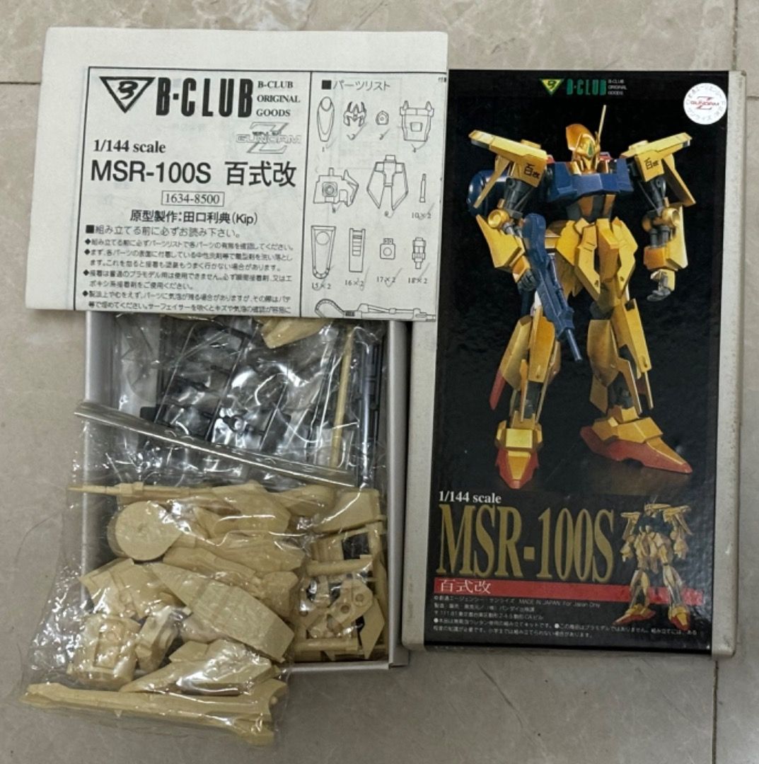 首辦 原件 B Club 1/144 1:144 百式改 - 機動戦士Zガンダム