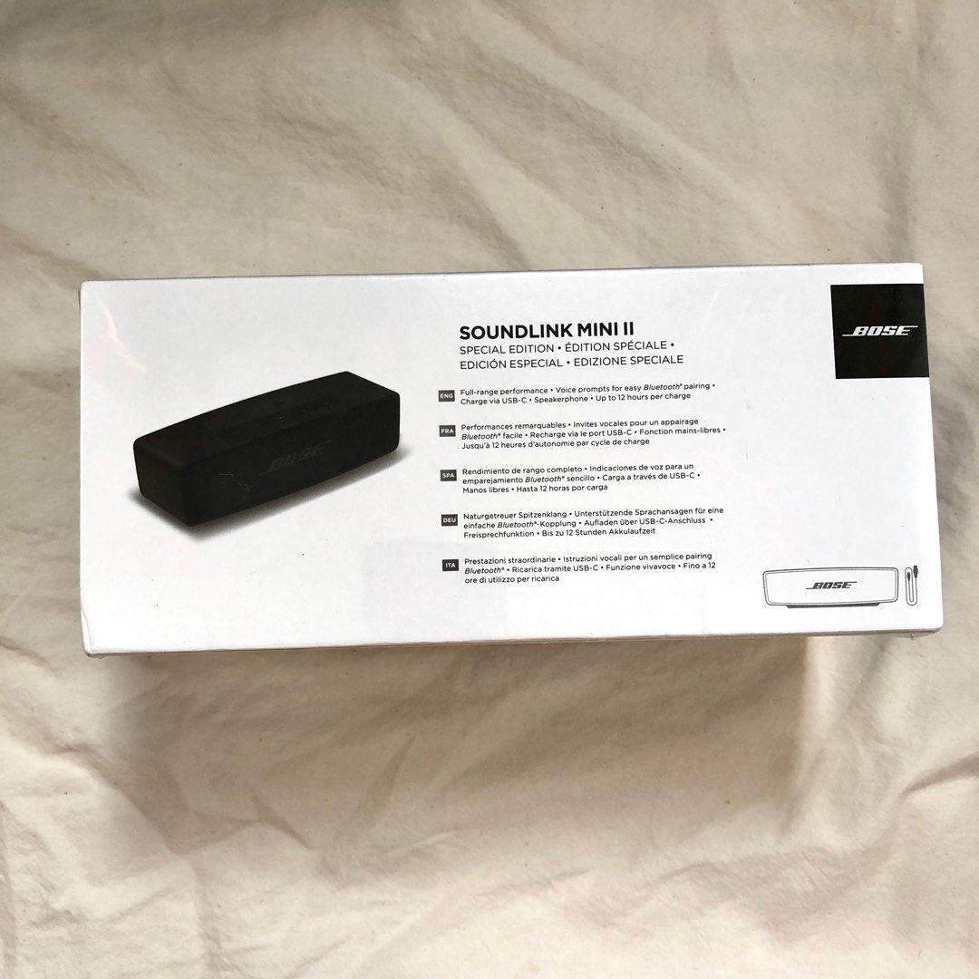 Bose SoundLink Mini II Bluetooth Speaker (Special Edition) (Category: Soundbars, Speakers & Amplifiers) located in Davao. Submitted by jmcare (Listing ID 1295467338, Image 3). Description: .