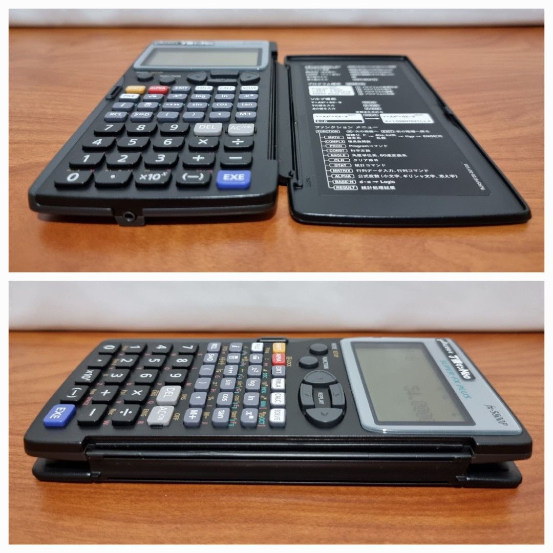 Casio fx 5800P Programmable Calculator, Computers & Tech, Office ...