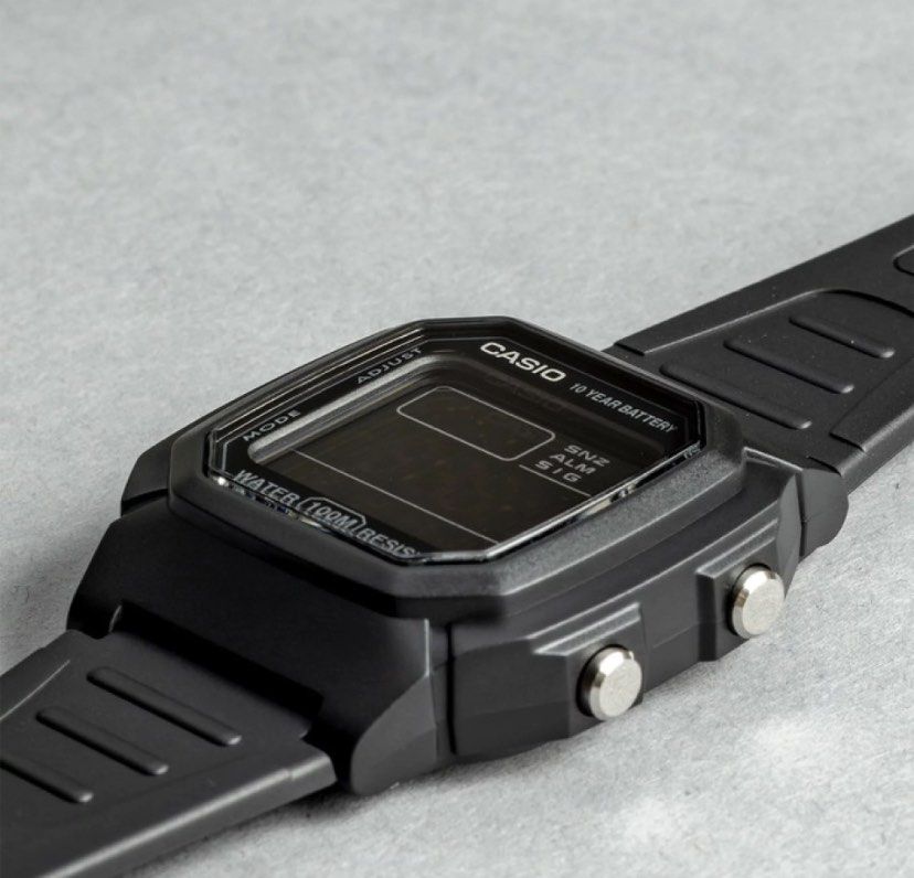 Casio W800H1B Illuminator Digital Quartz Watch W800H1B Stealth Black