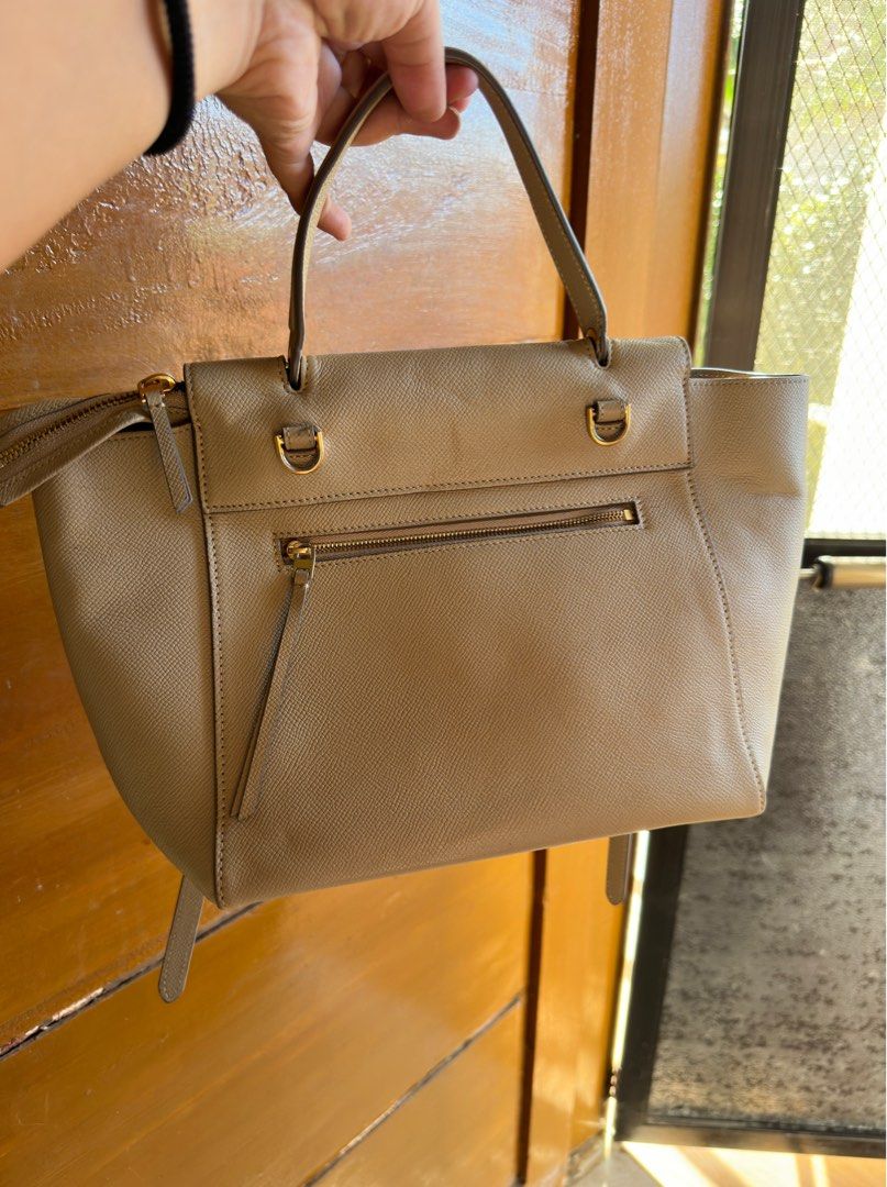 Celine Belt Bag Light Taupe Micro size Top Handle (Category: Luxury Bags & Wallets) located in Iloilo. Submitted by audrey12689633239 (Listing ID 1282957692, Image 2). Description: This item is selected from Japan Surplus..