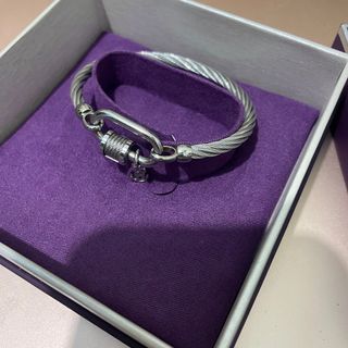 Charriol Forever Lock Cable Bangle