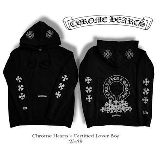 Chrome Hearts × Certified Lover Boy - Drake Collab Hoodie