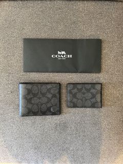 Coach Men’s Wallet | Complete Package