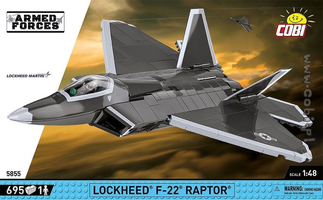 COBI USAF FIGHTER JET F22 RAPTOR 5855 LEGO compatible Hobbies Toys Toys Games on Carousell
