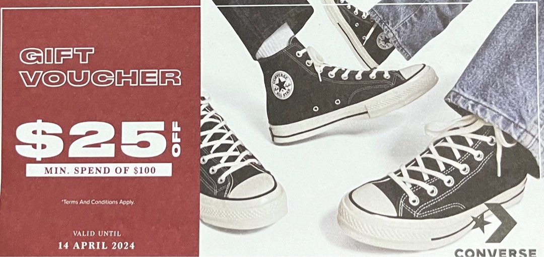 Converse voucher sales