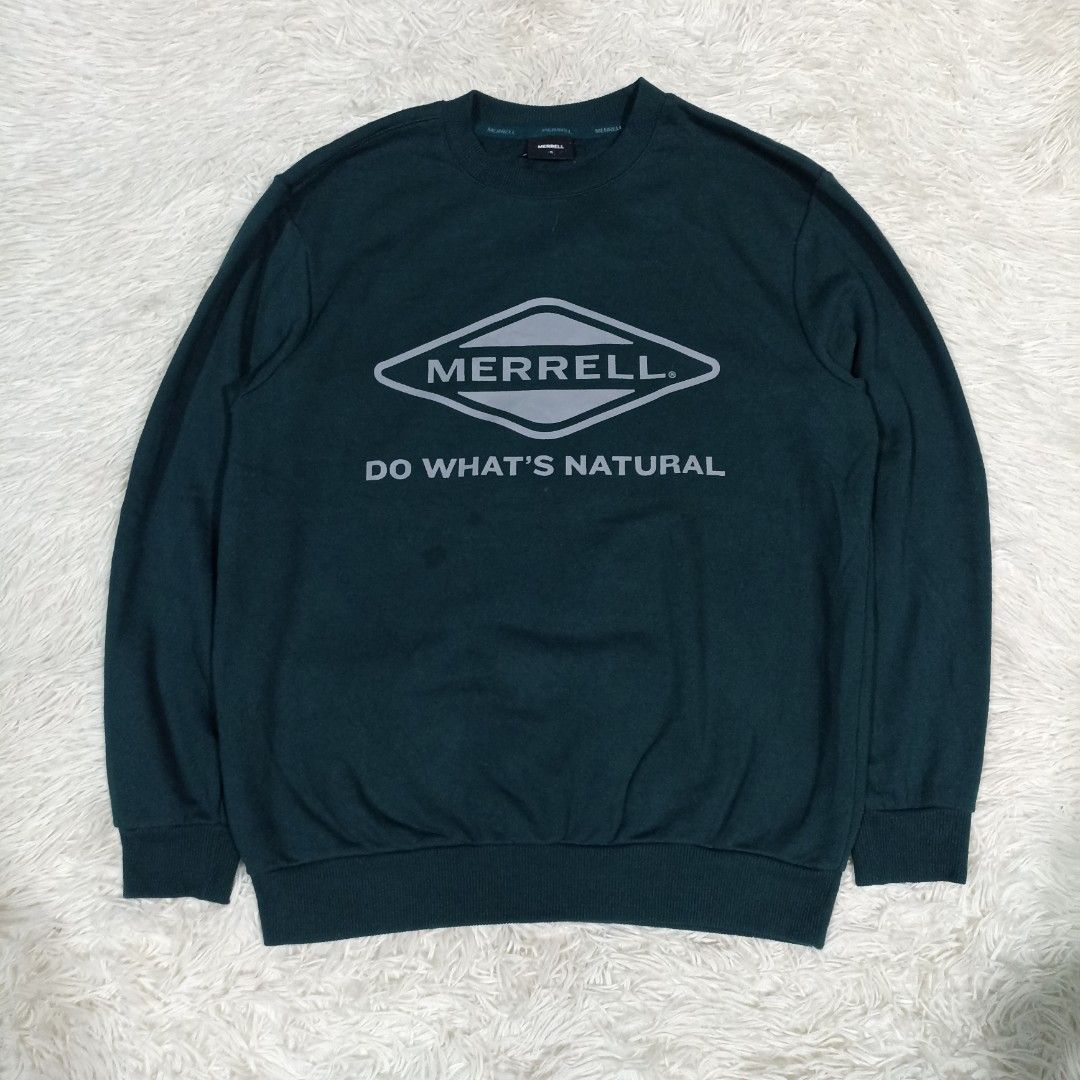 Crewneck Merrell Sweatshirt Merrell, Fesyen Pria, Pakaian