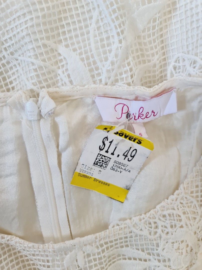 Candalite white lace dress cheap