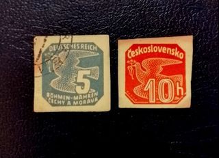 Czechoslovakia 1937 - Newspaper Stamps 2v. (used) 15P.