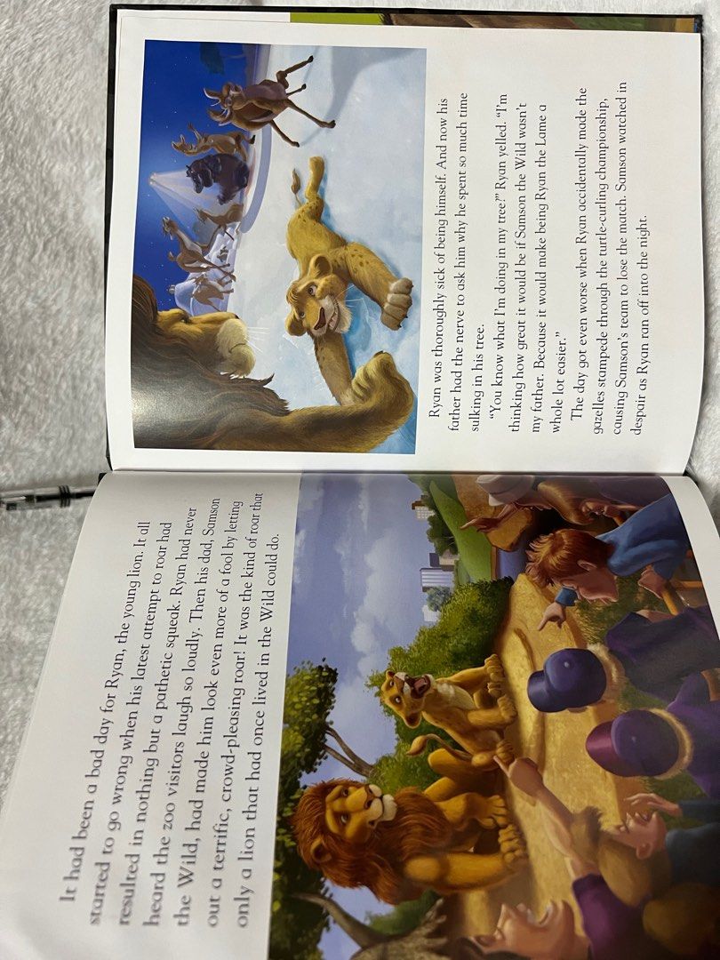 Disney The Wild (Category: Storybooks) located in Quezon City. Submitted by sky_bookstore (Listing ID 1295423576, Image 3). Description: Hardcover Book Disclaimer: We sell pre-loved books. Kindly expect that there might be minor flaws, such as shelf wear, creases and other common signs of usage. Location: Sauyo, QC.