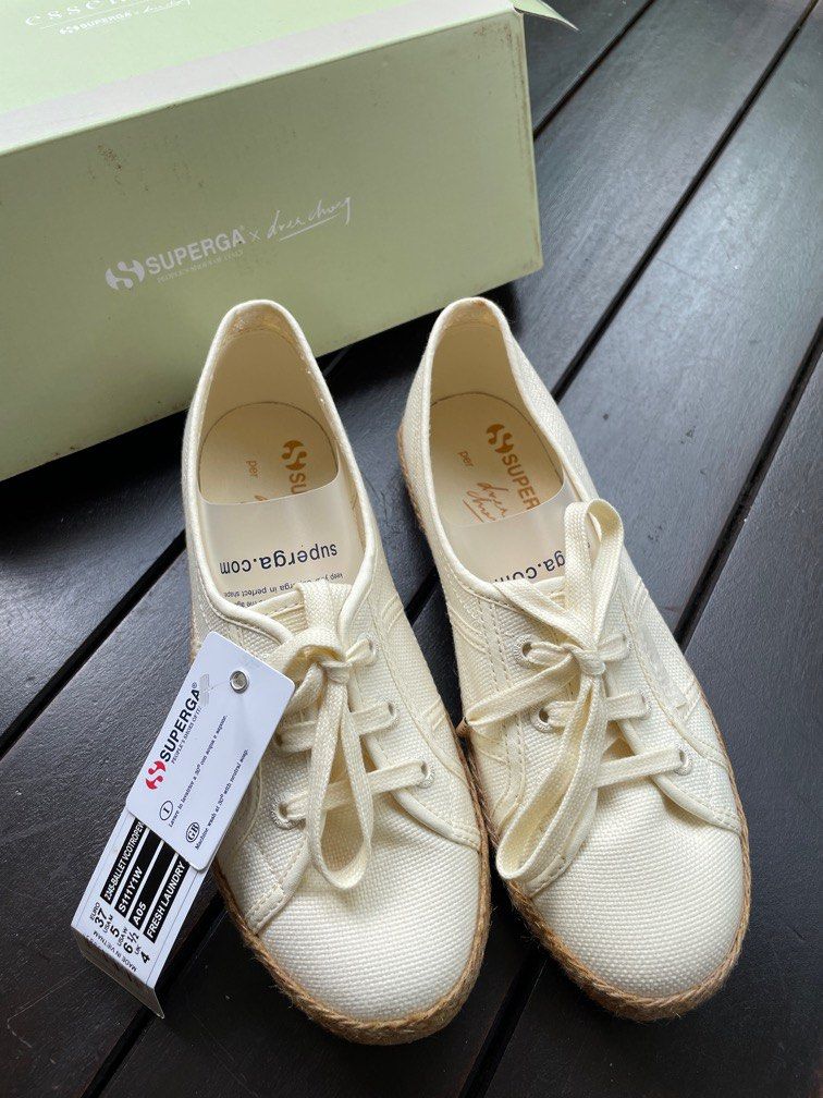 Drea Chong x Superga size 37 Women s Fashion Footwear Sneakers on Carousell