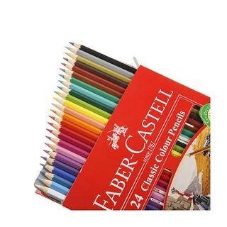 Faber-Castell Classic Colour Pencil Set of 24