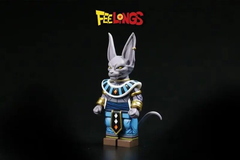 Feelings Brick 破壞神比魯斯Beerus 龍珠樂高第三方人仔Dragon Ball