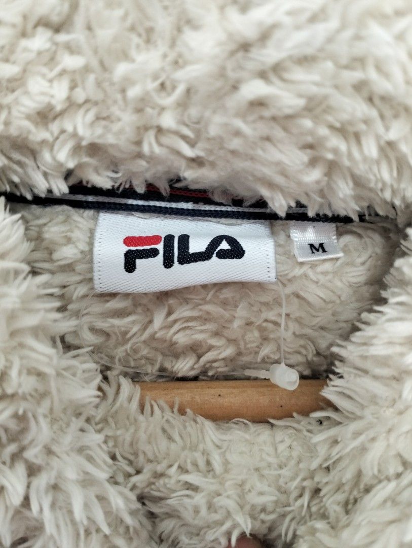 Fila teddy bear coat shop