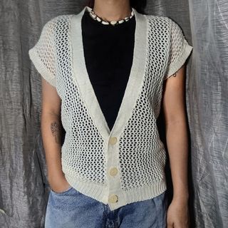 Free Kick knitted vest