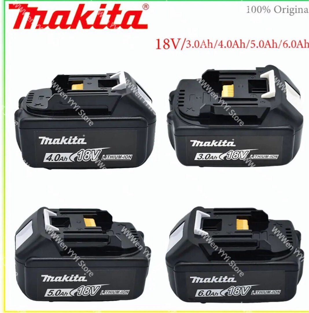 Genuine makita 18v battery 6ah online